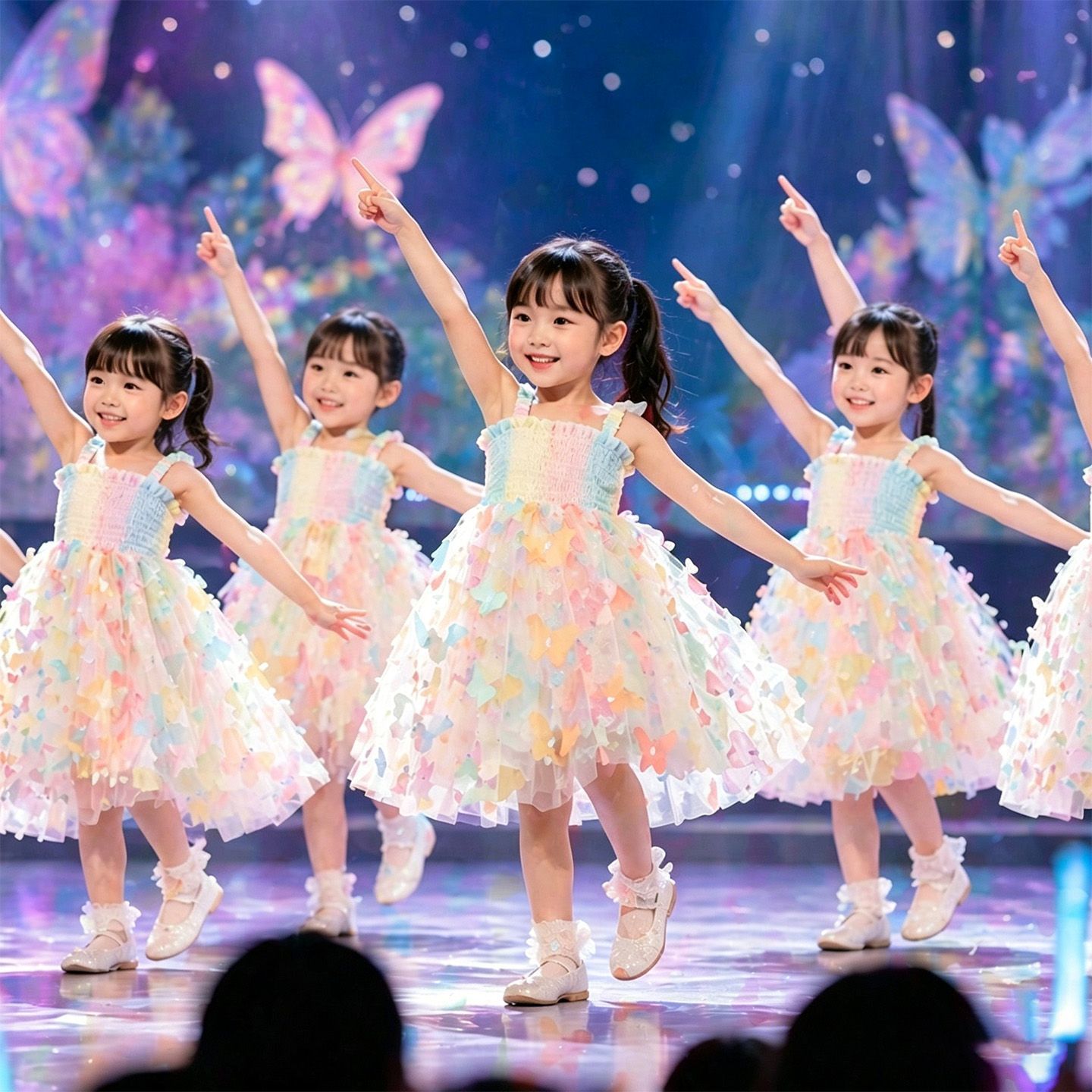六一儿童节表演蝴蝶泉边