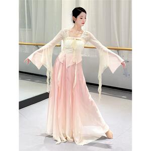 古典舞网纱衣舞蹈服女成