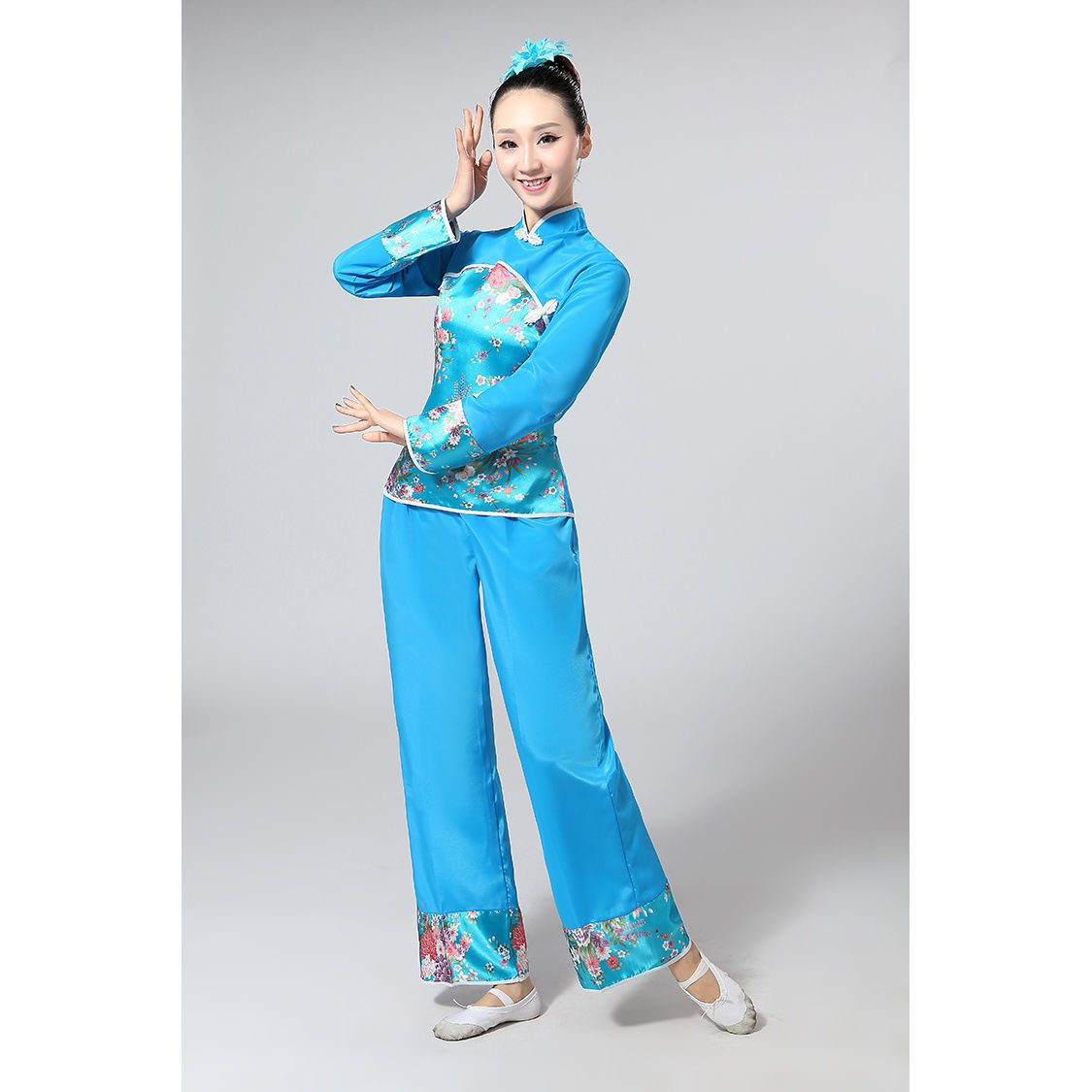 秧歌服全套网红舞广场舞