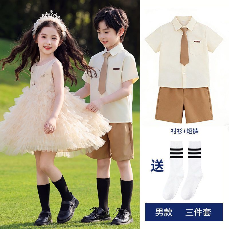 儿童演出服夏季连衣裙小