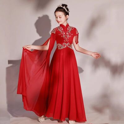 2025新款中国风女童弹古