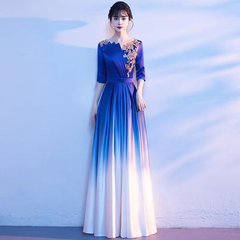 大合唱团演出服女成人长
