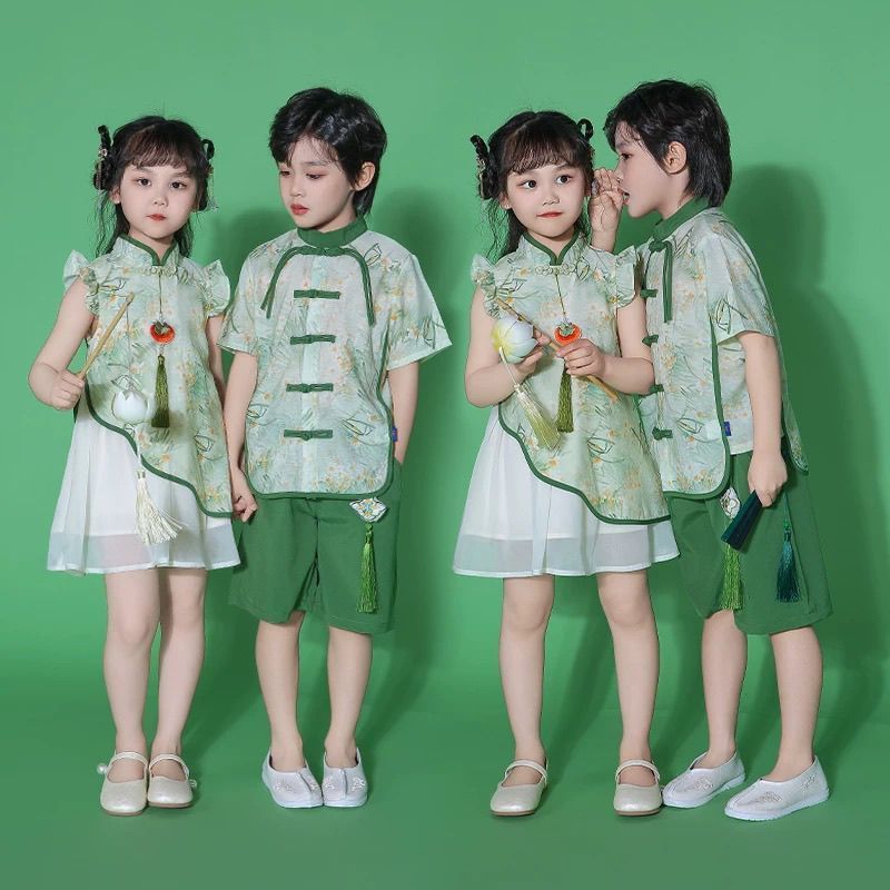 加购8589六一儿童演出服