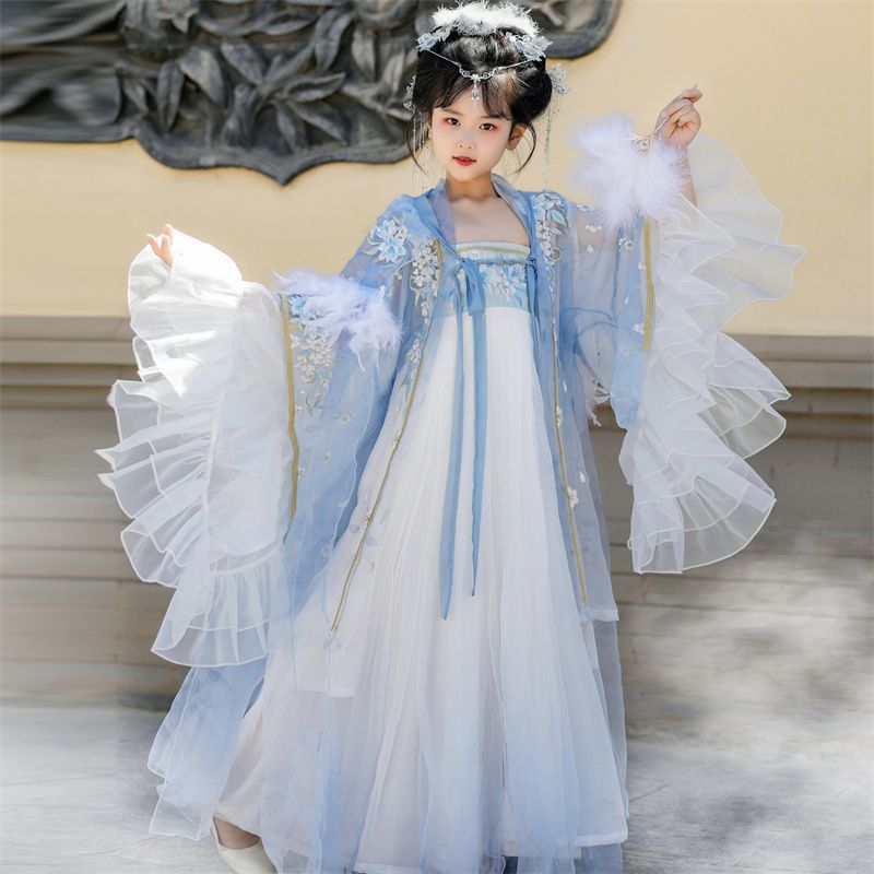 汉服女童秋季2026新款古