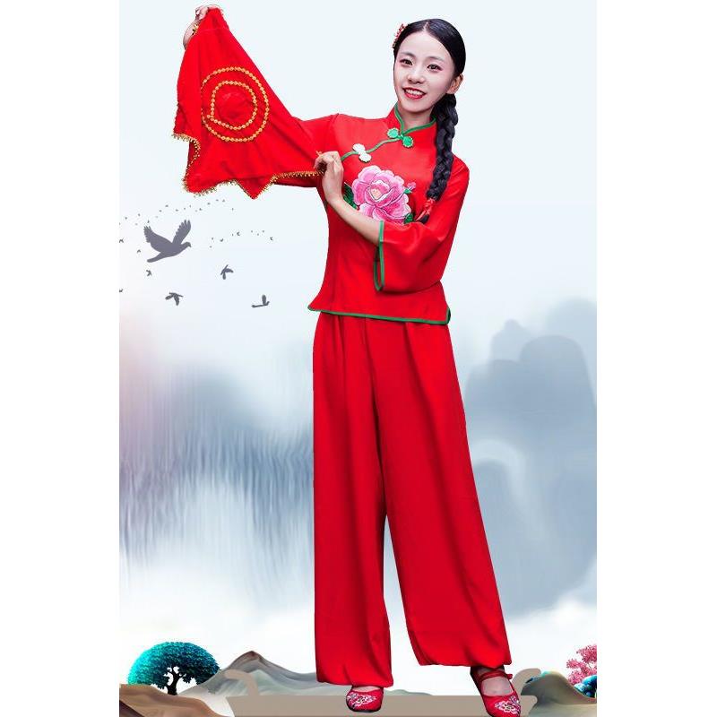秧歌服2025新款演出服陕