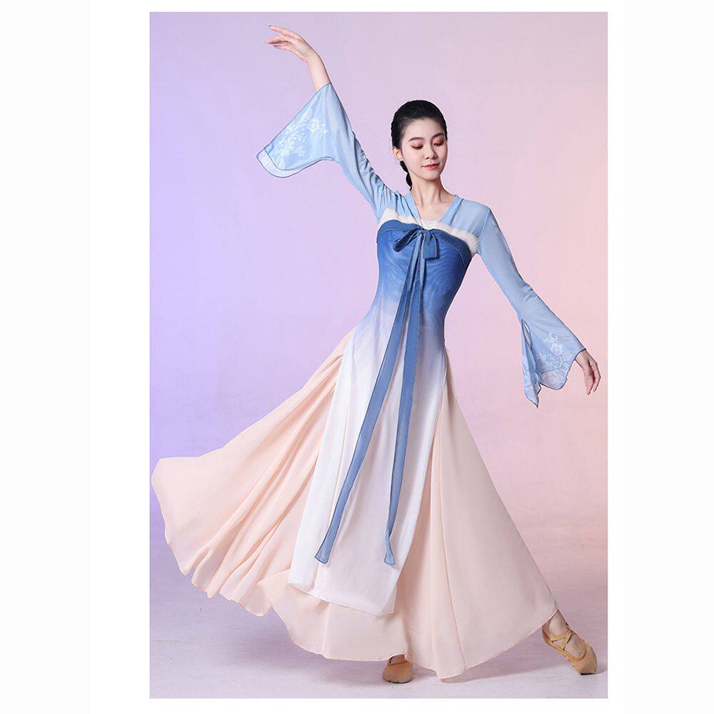 新款古典舞蹈服女飘逸中