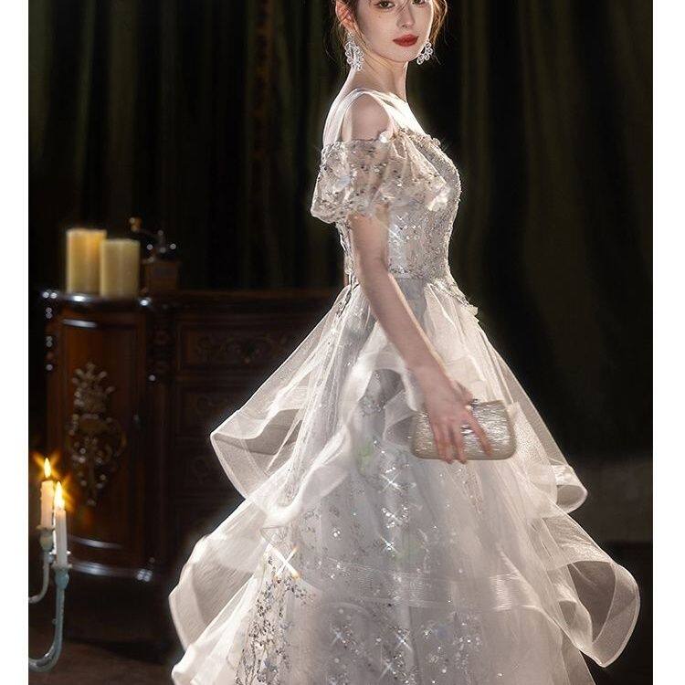 晚礼服女高端轻奢小众订