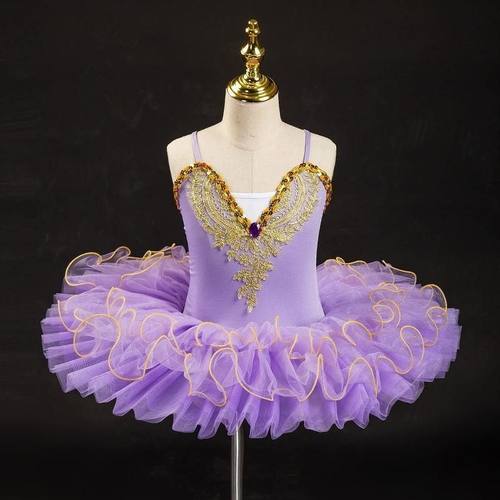 儿童芭蕾舞演出服吊带纱