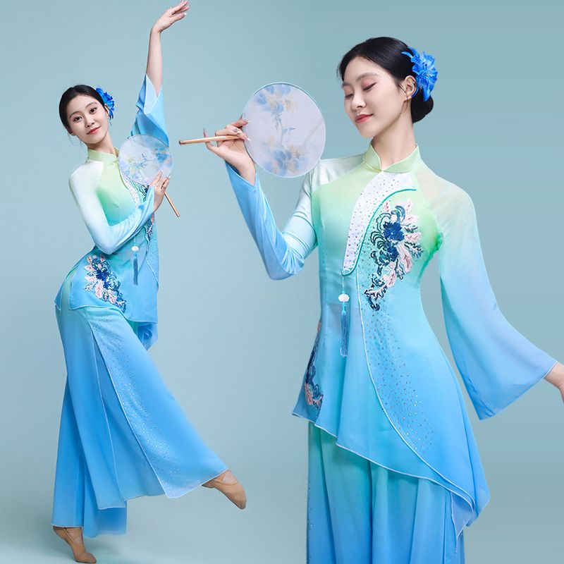 古典舞演出服广场舞胶州
