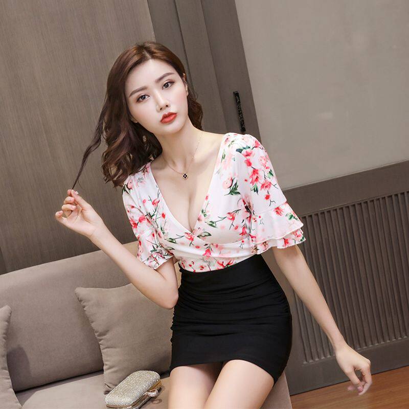 酒店足疗足浴技师工作服spa女装性感诱惑御姐辣妹夜场裙子ktv气质