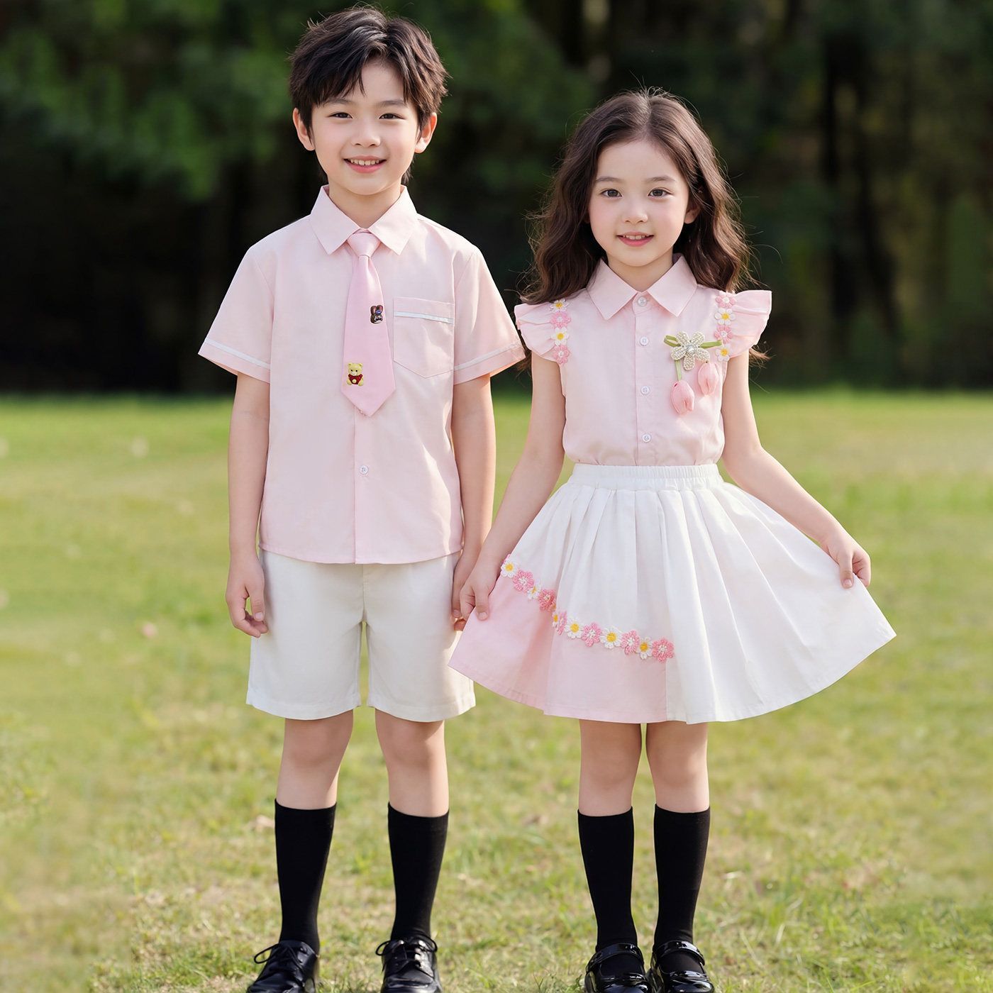 毕业儿童节演出服男女童