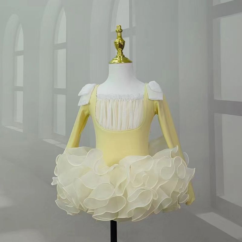 儿童舞蹈服女童春秋冬长