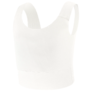 儿童舞蹈内衣专业打底上衣白色少女肉色隐形内搭背心发育期防凸点