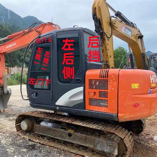 日立挖掘机玻璃日立ZX60/60-5G/70/60-5A前后挡风左右推拉窗玻璃