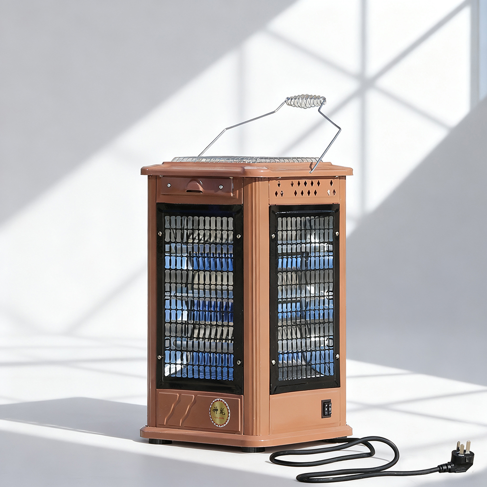 神彪十八管五面取暖器高低档调温