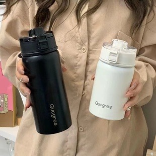 高颜值316不锈钢带茶隔茶水分离泡茶保温杯杯子便携男生女生情侣