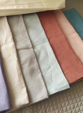 优质纯亚麻枕套冬暖夏凉生态环保35X50 40X60 48X74CM