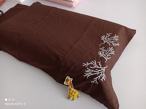 外贸纯棉绣花枕套单品清仓甩卖50X90CM枕头套