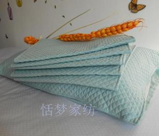 外贸纯棉夹棉绗缝枕套枕芯套枕头套40X60CM枕芯保护套