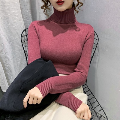 women winter turtleneck  inner layer sweater thermal wear