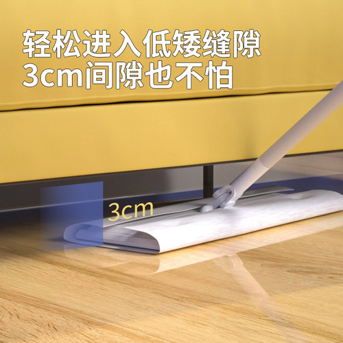 静电除尘纸一次性懒人拖把布免洗家用清洁拖地板湿巾粘毛吸尘干巾