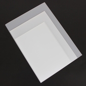 易申PP装 订封面纸A4透明磨砂胶片A3标书塑料封皮塑料片 订胶片装