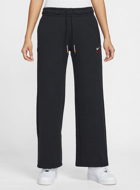 Nike耐克女裤2025冬季新款AS W NSW FLC PANT WIDE CNY长裤IQ3829