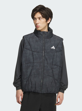Adidas阿迪达斯男装2025冬季新款GSH VEST棉马甲KC2754