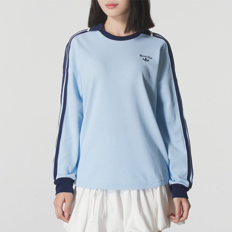 Adidas阿迪达斯三叶草女装2025春季新款CC LS TEE W长袖T恤JM8011,运动服/休闲服装,运动T恤,淘宝优惠券,粉丝福利购,淘宝优惠卷