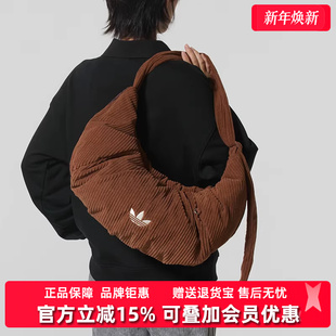 BAG SHLDR L单肩包KT0860 新款 Adidas阿迪达斯三叶草女包2025冬季