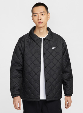 Nike耐克男装2025冬季新款CLUB COACHES JKT QLT 保暖外套HV1378