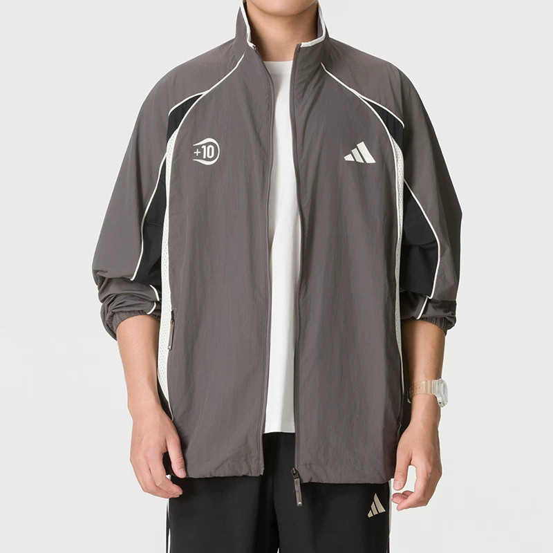 Adidas阿迪达斯男装2026秋季新款ST TIRO MESH运动休闲外套KX2844