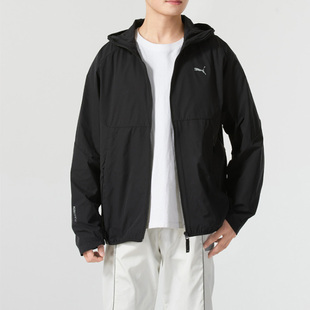 PUMA彪马男装2025春季新款 TECH Windbreaker 运动连帽外套631881