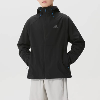 Adidas阿迪达斯男装2026夏季新款TH LW WV JKT休闲连帽外套KR2511