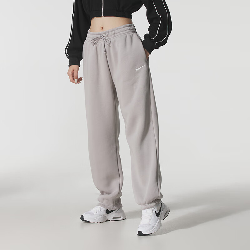 Nike耐克女裤2025冬季新款PHNX FLC HR OS PANT 2针织长裤FZ5997