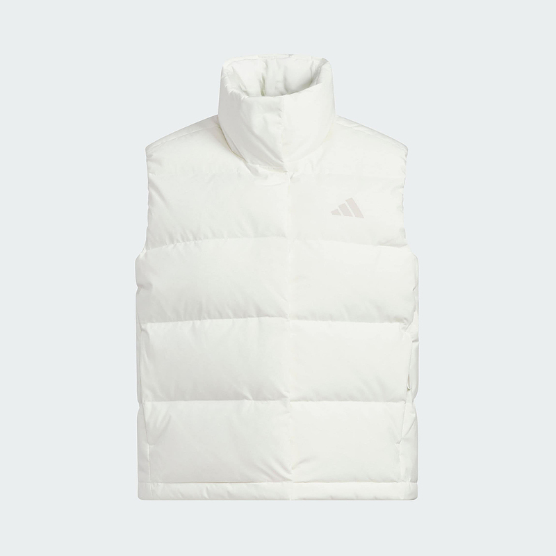 Adidas阿迪达斯女装2025冬季新款W HELIONIC VEST羽绒马甲KQ5533