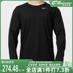 Nike耐克男士长袖T恤冬季新款运动服打底衫时尚套头衫DD4755