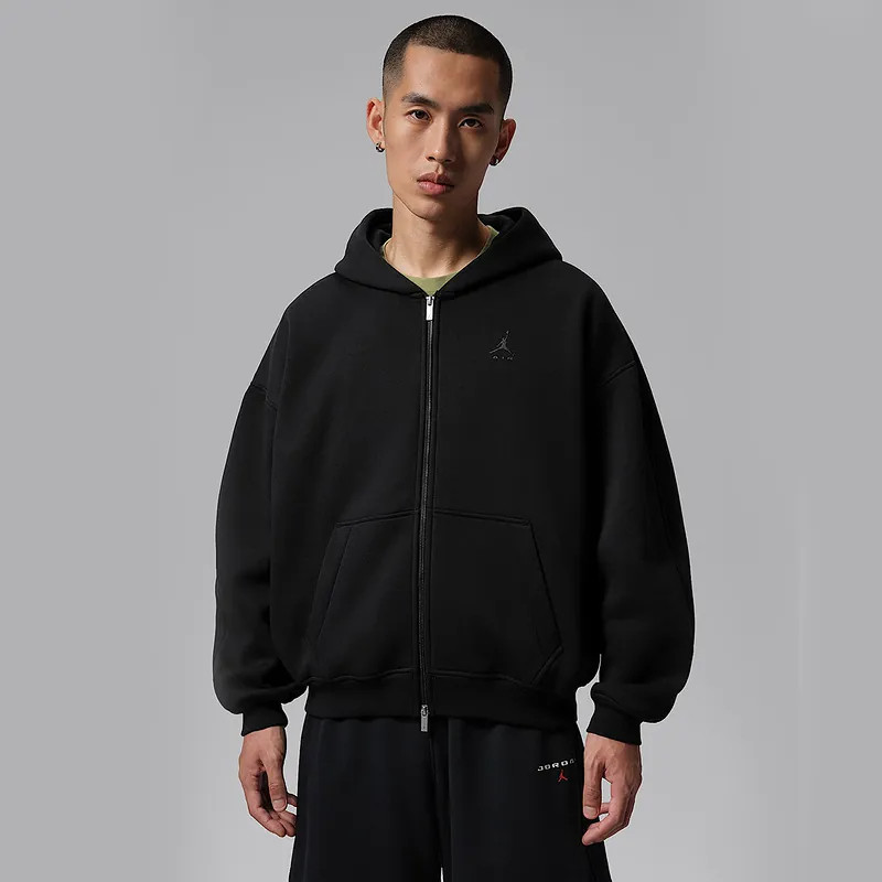 Nike耐克男装2026冬新款AS M J BRK OVZ FLC FZ BB连帽外套IM8932