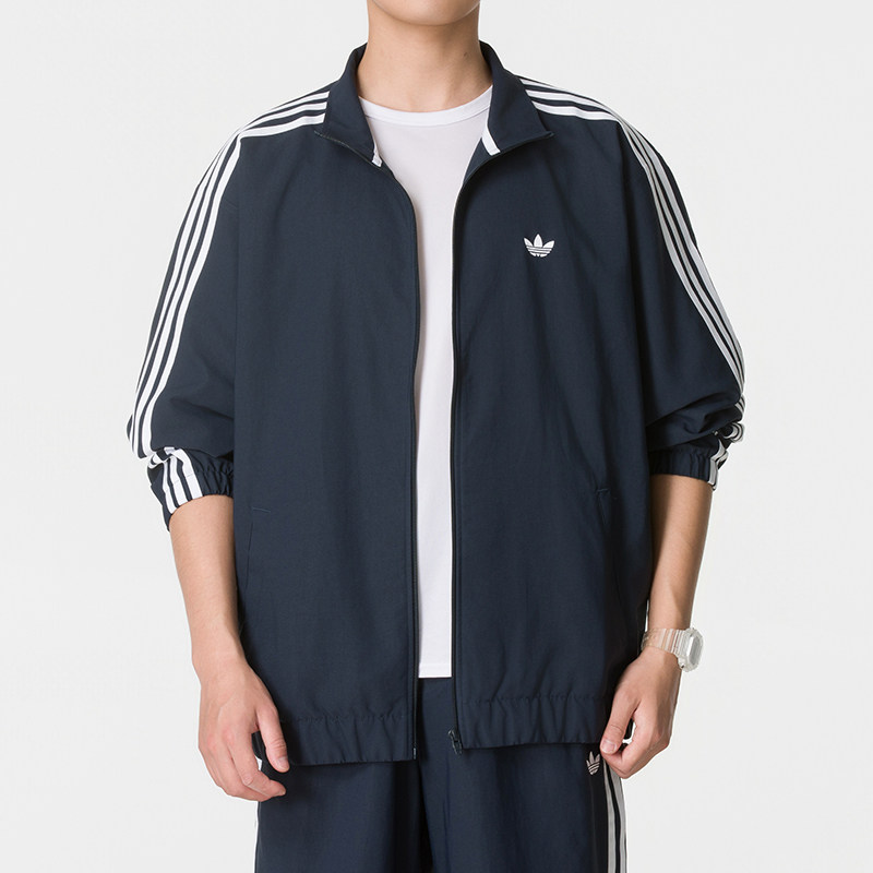 Adidas阿迪达斯三叶草男装2026秋新款SUPERFIRE TK JK外套KS4243图片