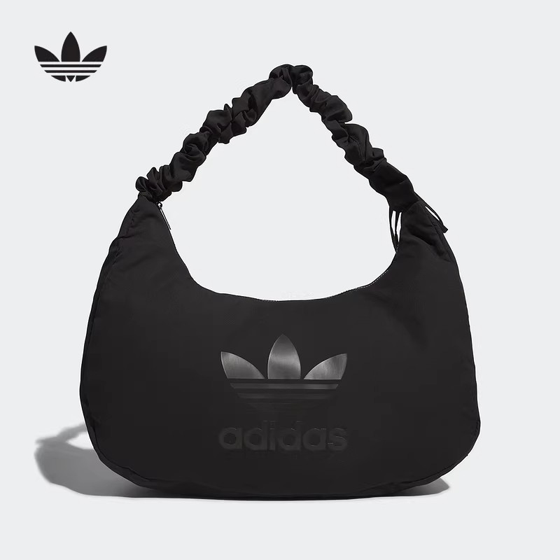 Adidas阿迪达斯三叶草女包2026秋季新款休闲云朵拎包单肩包JP0146