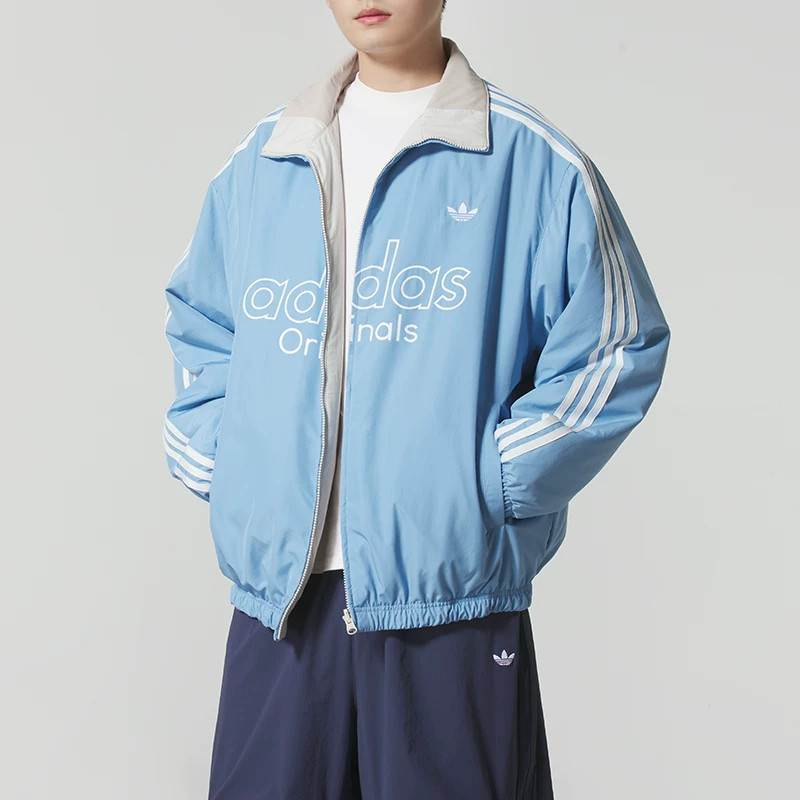 Adidas阿迪达斯三叶草男装冬季RS M REV JKT运动休闲棉夹克KS5955