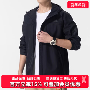 WARM Adidas阿迪达斯男装 新款 JKT梭织休闲夹克KA1307 2025冬季