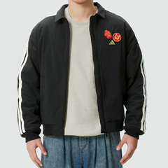 Adidas阿迪达斯男装2025冬季新款NYR 3S WV JKT保暖外套KE4057