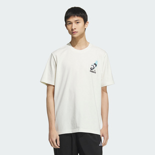 2025夏季 Adidas阿迪达斯男装 新款 T恤KC3368 GFX TEE休闲短袖