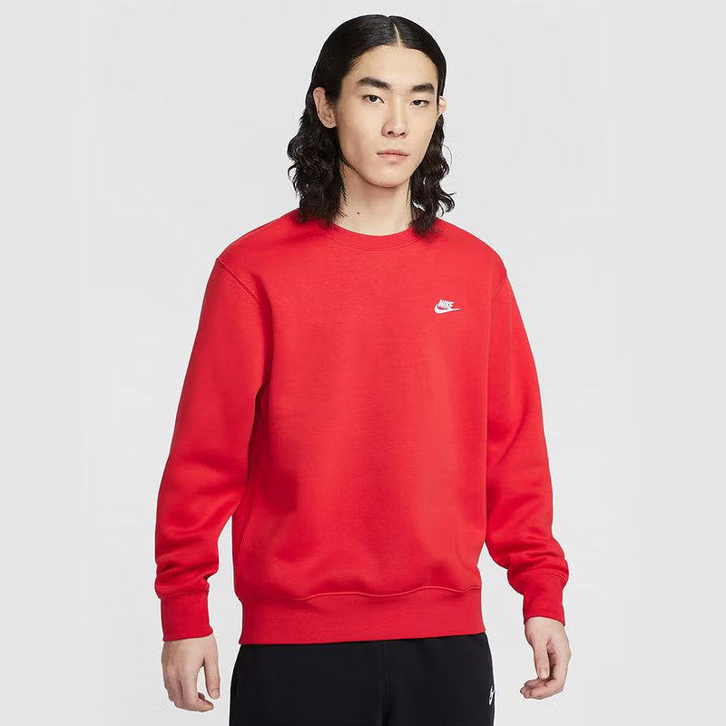 Nike耐克男装2025冬季新款CLUB BB CREW套头时尚卫衣FN3887