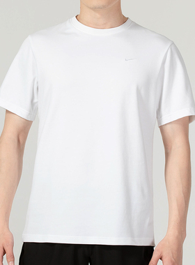 Nike耐克男装2025夏季新款健身运动休闲服透气圆领短袖T恤DV9832