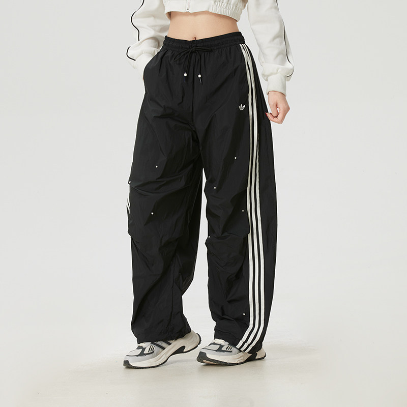 Adidas阿迪达斯女裤2026春季新款P PANT宽松舒适运动裤KS2865