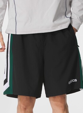 Adidas阿迪达斯男裤2025秋季新款90s FTBL SHRT梭织短裤JX3077