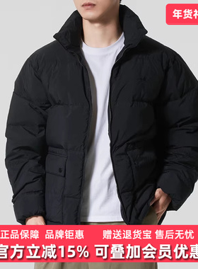 Adidas阿迪达斯三叶草男装2025冬季新款DOWN PUFF羽绒服KD1857