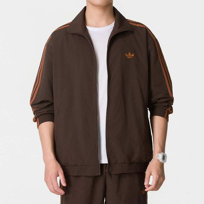 Adidas阿迪达斯三叶草男装新款日常户外运动休闲外套KB2466